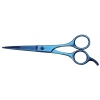 Grooming straight scissors XP352 - semi-professional - Optimum Blue Ray - 16,5 cm