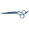 Ciseaux de toilettage droits XP392 - semi-professionnels - Optimum Blue Ray - 17 cm
