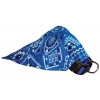 Dog collar bandana - blue - 43-62x2.5cm