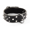 Collier chien en cuir pleine fleur - 65 cm 