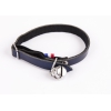Dakota Cat leather collar - Blue