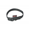 Right black nylon collar for dogs