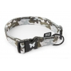 Gray Camouflage dog collar - L. 75 to 70cm - l. 4cm