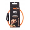 Collier lumineux tube USB - Orange - 0,7x35 cm