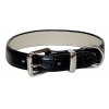Dundy black collar - 50cm x 2,5cm