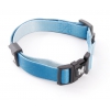 Dog collar - nylon Color Vibe blue - 2,0 x 40 > 55 cm
