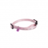 Collier réglable nylon "Chat" pour chat - Martin Sellier - Gris rose clair