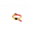 Collier réglable pour chat - Reflex - Rouge jaune