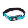Collier réglable pour chien - Néo Bleu - Longeur 55 à 60cm - largeur 25mm