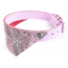 Collier Rose Bandana en cuir fantaisie - Malibu