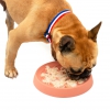 Gamelle "Anti-Glouton" rose en silicone pour chien et chat - 300mL 10