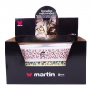 Gamelle pour chat "Cœur Léopard" - mélaminées doubles - Présentoir de 6 boites
