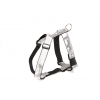 Dog harness - White Disco - L - W40mm L65 to 100m