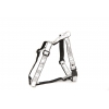Dog harness - White Disco - M - W25mm L45 to 65cm