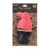 Jouet latex - Collection Oiseaux - Toucan rose/noir