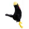 Jouet peluche pour chien - Coq noir 1