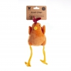 Jouet peluche pour chien - Coq orange pck
