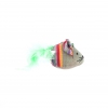 Jouet pour chat - Souris verte - tissu ethnique