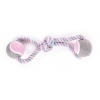 Jouet pour chien - Lot de 4 cordes + 2 balles de tennis - 40cm