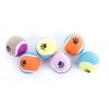 Jouet pour chien - Lot de 4 filets de 6 balles de tennis soit 24 balles en tout