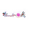 Jouet pour petits chien et chiots -Lot de 4 cordes + balle de tennis