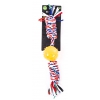 Jouet pour petits chien et chiots -Lot de 4 cordes + balles