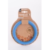 Jouet Rubb'n'Roll - anneau bleu - 14,5 cm 