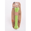 Dog toy - Rubb'n'Roll - green bone - 19 cm