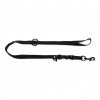 Laisse de dressage 3 positions pour chien - noir