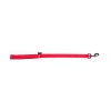 Laisse double épaisseur pour chien en nylon rouge - larg 25mm Long 60cm