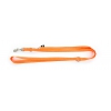 Laisse orange 3 positions pour chien - Néo Plus - Arka Haok - Longueur 100cm - largeur 20mm