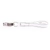 Dog lead white handle