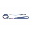 Dog lead - blue dog motifs
