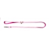 Dog nylon lead - dots range - pink - 1,5 x 100 cm