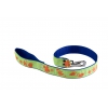 Laisse pour chien - Floralies vert - L - larg 40mm Long 100cm