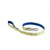 Laisse pour chien - Floralies vert - M - larg 25mm Long 100cm