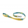 Laisse pour chien - Lagoon jaune - M - larg 25mm Long 100cm