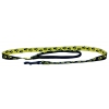 Black yellow dog lead - original paw - W20mm L120cm