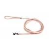 Laisse pour chien - nylon rond beige - 3 m