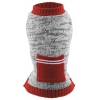 Pull Pocket gris-rouge - T45 - 45cm