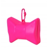 Ramasse crotte - distributeur de sac - Nœud rose - petit nœud