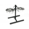 Dog bowl holder - 2 bowls - 2 x 1,75 L