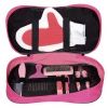 Trousse de toilettage Pink Lilly avec accessoires